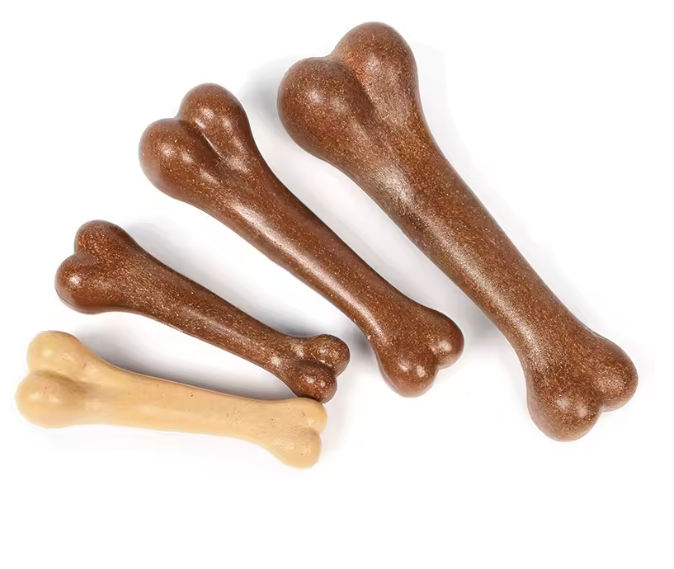 Dog Bone Chews Toys Nearly Indestructible Natural Non-Toxic Anti-bite Puppy Toys For Small Medium Large Dog Pet Chew Toy